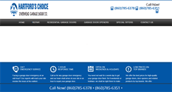 Desktop Screenshot of hartfordoverheaddoors.com